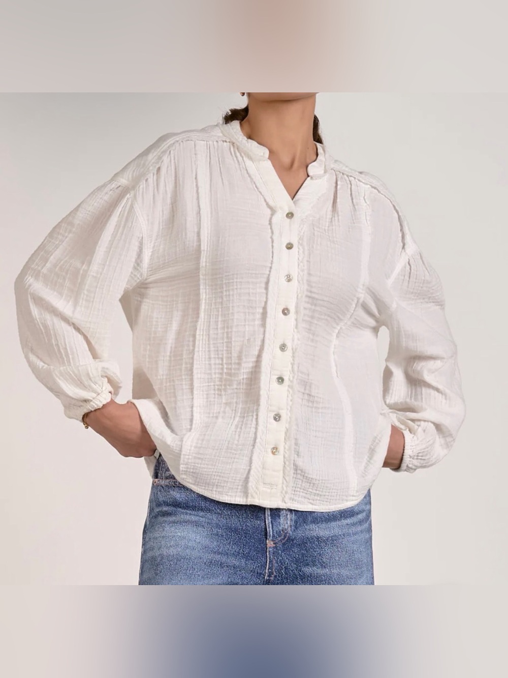 We the Free - Valley Double Cloth Shirt size L.